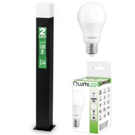 Záhradná lampa POST 74cm New York + LED 10W E27 Záhradná lampa POST 74cm New York + LED 10W E27