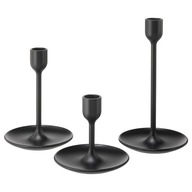 Svietnik 3 ks čierny IKEA Svietnik 3 ks čierny IKEA