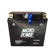 Batéria 12V 12Ah CT14B-BS(CT14B-4)MOTOPOWER Batéria 12V 12Ah CT14B-BS(CT14B-4)MOTOPOWER