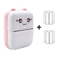 Termálna tlačiareň DRUKUŚ SET MINI CAT + 10 termorolov Termálna tlačiareň DRUKUŚ SET MINI CAT + 10 termorolov