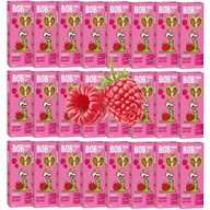 BOB SLIMÁK 24x snack BEZ CUKRU slimák jablko malina 30g. chuťovka BOB SLIMÁK 24x snack BEZ CUKRU slimák jablko malina 30g. chuťovka