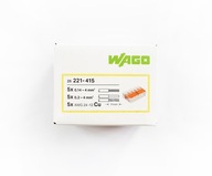Wago rýchlospojka 0,14-4 mm² / 5, 25 ks. Wago rýchlospojka 0,14-4 mm² / 5, 25 ks.