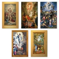 Náboženské veľkonočné pohľadnice, sada 5 ks PDZ