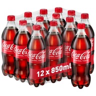 Coca-Cola Original fľaša na sýtené nápoje 12x 850ml