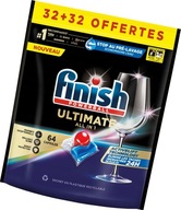 FINISH Powerball Ultimate Allin1 kapsule do umývačky riadu 64 kusov
