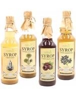Prírodný sirupový set na prechladnutie 4x500ml Prírodný sirupový set na prechladnutie 4x500ml