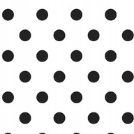 Tapeta Polka Dots Circles Čierna a biela vinylová dlaždica Tapeta Polka Dots Circles Čierna a biela vinylová dlaždica