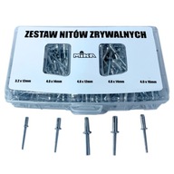 SADA HLINÍKOVÝCH NITOV, SLEPÝCH NITOV, 450 KS SADA HLINÍKOVÝCH NITOV, SLEPÝCH NITOV, 450 KS