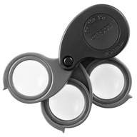 Turistická vrecková lupa Carson TriView 5x/10x/15x Turistická vrecková lupa Carson TriView 5x/10x/15x