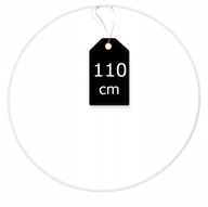 BIELA kovová obruč pre Macrame Dream Catcher, Ø 110 BIELA kovová obruč pre Macrame Dream Catcher, Ø 110