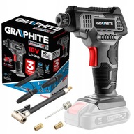 AKUMULÁTOROVÝ KOMPRESOR GRAPHITE Energy LCD pumpa AKUMULÁTOROVÝ KOMPRESOR GRAPHITE Energy LCD pumpa
