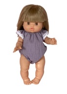 Body pre bábiku Paola Reina, Minikane 34 cm levanduľa Body pre bábiku Paola Reina, Minikane 34 cm levanduľa