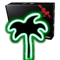 Neónové LED batérie/USB Palma na stenu Neónové LED batérie/USB Palma na stenu