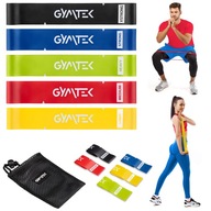 SADA 5 ODPOROVÝCH PÁSOV Tréningové PÁSY 0,5-30KG GYMTEK SADA 5 ODPOROVÝCH PÁSOV Tréningové PÁSY 0,5-30KG GYMTEK
