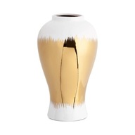 Tala dekoratívna váza (02) (Fi) 21x34cm Biela
