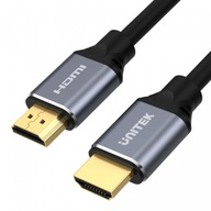 Kábel UNITEK HDMI v2.1 8K 120Hz UHD 5m Kábel UNITEK HDMI v2.1 8K 120Hz UHD 5m