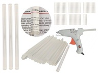 Lepiaca pištoľ 11mm/80W + LEPIDLO 1kg Lepiaca pištoľ 11mm/80W + LEPIDLO 1kg