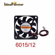 6015 bezkomutátorový ventilátor - 60x60x15mm, 12V 6015 bezkomutátorový ventilátor - 60x60x15mm, 12V