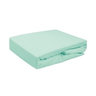Froté prestieradlo s gumičkou 90x200, modrozelené