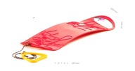 PROSPERPLAST SNOWBOARD S SLEGE, RED SLIDE PROSPERPLAST SNOWBOARD S SLEGE, RED SLIDE