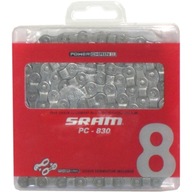 Reťaz na bicykel Sram PC-830 8-rýchlostná + 114-článkový článok Reťaz na bicykel Sram PC-830 8-rýchlostná + 114-článkový článok