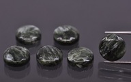Serafinite konvexná okrúhla doska, priemer 10 mm Serafinite konvexná okrúhla doska, priemer 10 mm