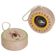 Detské hračky Drevené kružidlo s pavúkom