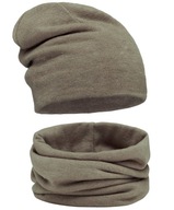 Súprava HAT HAT zimná súprava Jesenná súprava Olive - Khaki K6