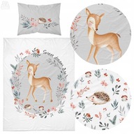 Obliečky 100x135 Set 2 kusy Bavlna Pohodlné detské Maya Moo Obliečky 100x135 Set 2 kusy Bavlna Pohodlné detské Maya Moo