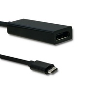 Adaptér USB typu C samec/DP samica | 4K | 23 cm