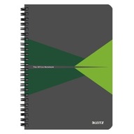 Notebook Leitz Office A5 / 90k rad, ZELENÝ
