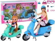 BÁBIKA S DIEŤAŤOM A KOLOBEŽKOU + DOPLNKY, LEANTOY BÁBIKA S DIEŤAŤOM A KOLOBEŽKOU + DOPLNKY, LEANTOY