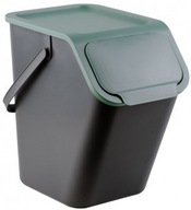 BINI 25L zelená nádoba na triedenie odpadu