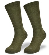 Vlnené khaki lovecké ponožky na zimu SMK Vlnené khaki lovecké ponožky na zimu SMK