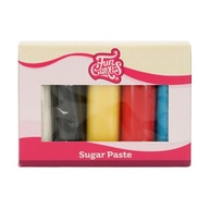 Fun Cakes MIKS Primary cukrová pasta 5 x 100g Fun Cakes MIKS Primary cukrová pasta 5 x 100g