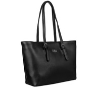 Veľká dámska shopper taška vyrobená z ekologickej kože Peterson