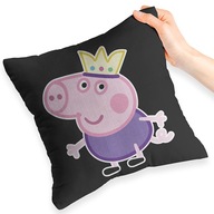 ČIERNY VANKÚŠ PRE FANÚŠIKA AKO DARČEK PEPPA PIG MNOHÉ DIZAJNY ČIERNY VANKÚŠ PRE FANÚŠIKA AKO DARČEK PEPPA PIG MNOHÉ DIZAJNY