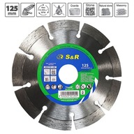 S&R Diamond segmentový kotúč 125x2,2mm S&R Diamond segmentový kotúč 125x2,2mm