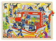 Puzzle Hasičský zbor zaoberajúci sa ohňom Goki Puzzle Hasičský zbor zaoberajúci sa ohňom Goki
