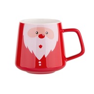 Porcelánový hrnček pre deti, červený Mikuláš, 370 ml Porcelánový hrnček pre deti, červený Mikuláš, 370 ml
