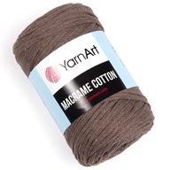 Šnúra YarnArt MACRAME COTTON hnedá 791 Šnúra YarnArt MACRAME COTTON hnedá 791