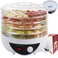 SUŠIČKA NA HUBY OVOCIE BYLINKY ÚČINNÁ VEĽKÁ 250W SUŠIČKA NA HUBY OVOCIE BYLINKY ÚČINNÁ VEĽKÁ 250W
