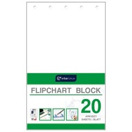 FLIPCHART BLOK 20 HLADKÝ 640X1000