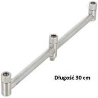 Lišta NGT Buzz, nehrdzavejúca oceľ, 30 cm, na 3 prúty Lišta NGT Buzz, nehrdzavejúca oceľ, 30 cm, na 3 prúty