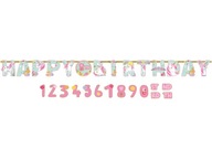 Banner Happy Birthday Magic Unicorn 320 cm