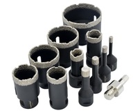 Diamantové dierovacie píly na kameninu a betón 11ks od 6-68mm PROFESSIONAL FT11DH Diamantové dierovacie píly na kameninu a betón 11ks od 6-68mm PROFESSIONAL FT11DH