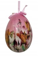VAJÍČKO plastové VEĽKONOČNÝ tulipán SPRING XL 20 cm