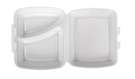 Linpac polystyrénový obal, 2-dielny Linpac polystyrénový obal, 2-dielny