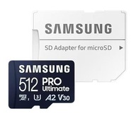 MB-MY512SA/WW Pro Ultimate 512GB microSD pamäťová karta + adaptér