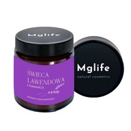 Mglife Levanduľa sójová sviečka s pomarančom 120 ml Mglife Levanduľa sójová sviečka s pomarančom 120 ml